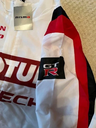 Nissan Nismo Motul Autech Pit Staff Replica Jacket L White Red Black image 4