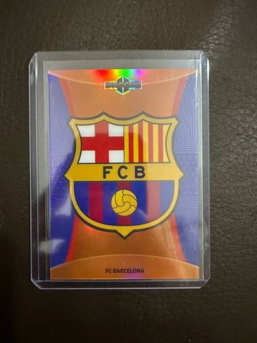 2024 Daka Holocene Barcelona Team Logo Badge SSP Orange 5/25 Lionel Messi