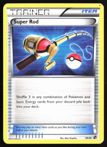 Pokemon Super Rod Holo Dragon Vault 20/20 MP