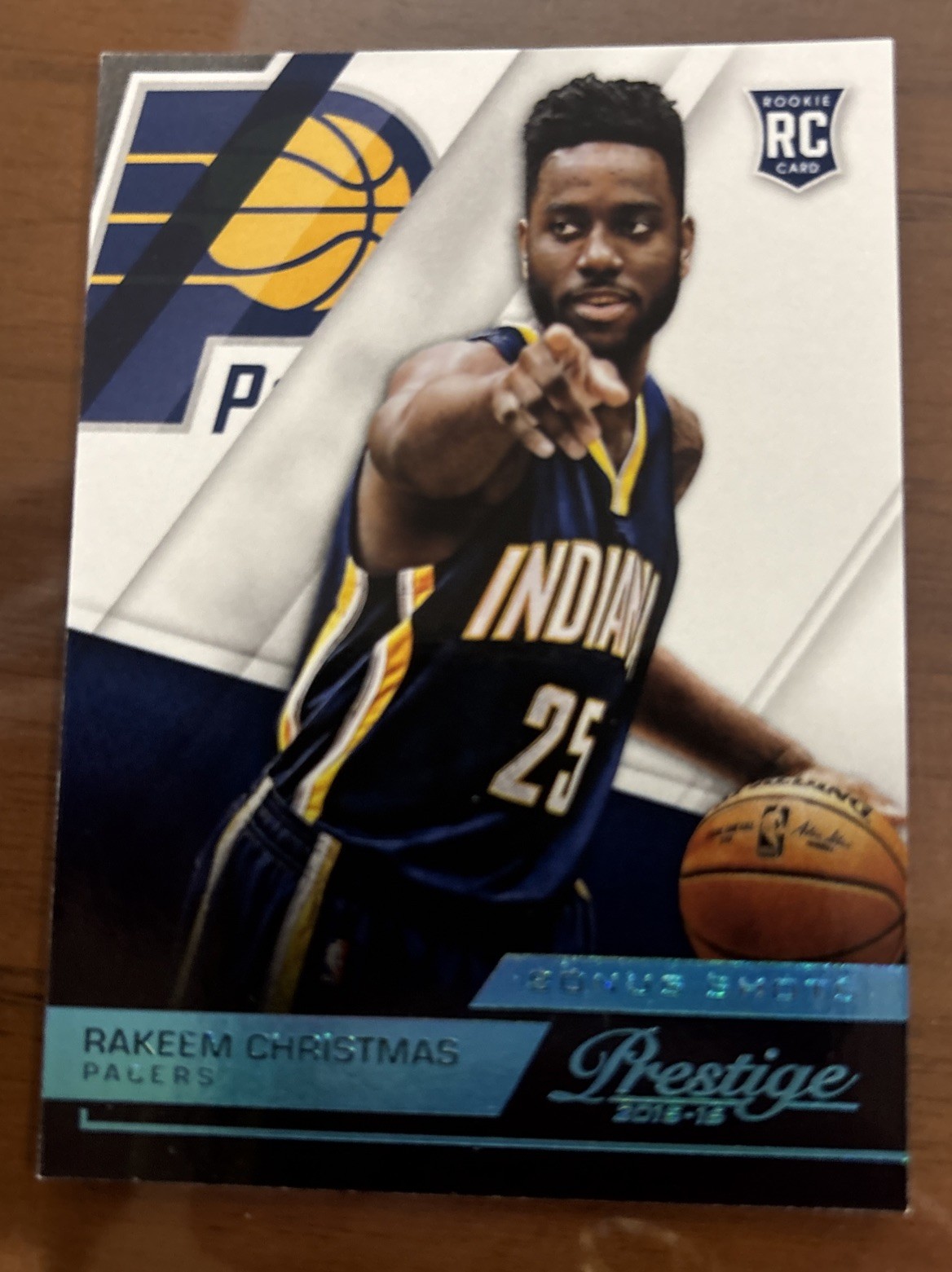 2015-16 Panini Prestige Rookies Bonus Shots Blue /99 Rakeem Christmas Rookie RC