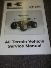 2007 Kawasaki KFX90 ATV KFX 90 Service Repair Shop Manual OEM 99924-1371-01