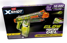 NEW Zuru XShot Hyper Gel GLOW Toy Gel Blaster Semi Automatic 10,000