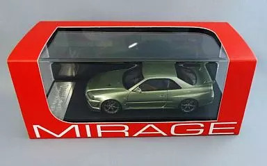 Minicar 143 Nissan Skyline GT-R Vspec II Nur R34 Millennium Jade MIRAGE Resin - Picture 1 of 9