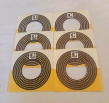 45 RPM 7" RECORD SLEEVES CO. SLEEVE 6 PACK SEE PHOTOS Decca Records SLV355
