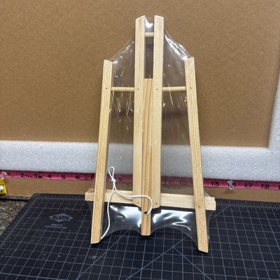 New Small 12'' Tabletop Wood Easel Adjustable Slope