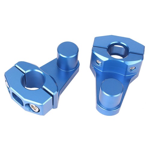 7/8" 22mm Lenkererhöhung mit Montagekit für Yamaha XVS125 XVS250 Blau Motorrad - Picture 6 of 6