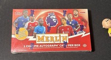 2026 Topps Merlin Premier League Chrome Factory Sealed Hobby box