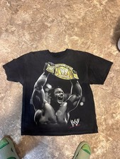 Vintage 2006 WWE John Cena Champion T Shirt Men's L Wrestling Graphic Tee