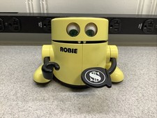 Vintage RadioShack Robie The Banker Coin Bank Robot Toy Retro 1980s 80s Working