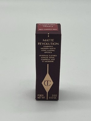 Charlotte Tilbury Matte Revolution Luminous Modern Lipstick Red Carpet Red 0.12