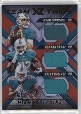 2018 Panini XR Team Trios Materials 60/99 Kalen Ballage Kenyan Drake 03xg