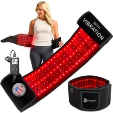 LifePro Red Light Therapy Belt LP-ALVRDP BLK 660nm 850nm