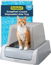 ScoopFree Crystal Pro Legacy Automatic Self-Cleaning Cat Litter Box Enclosed