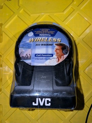 JVC HA-W600RF FM Cordless Headphones 900MHz -NEW IN BOX - NEVER USED  