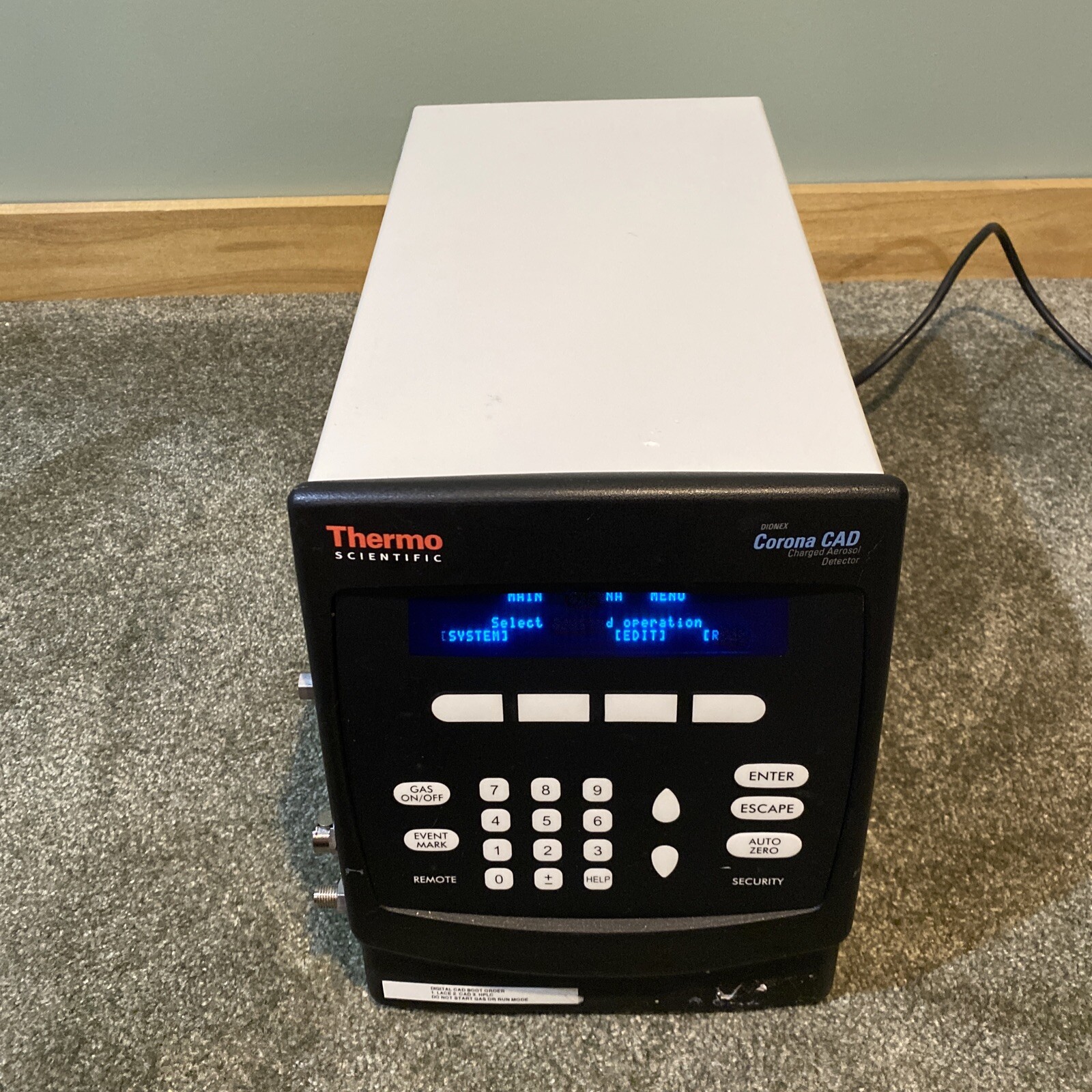 2013 Dionex Thermo Scientific Corona CAD Charged Aerosol Detector 709116 MINT! eBay