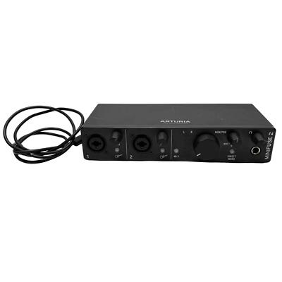 Arturia Minifuse 2 USB 2-IN/2-OUT 48V Phantom Power Audio Interface