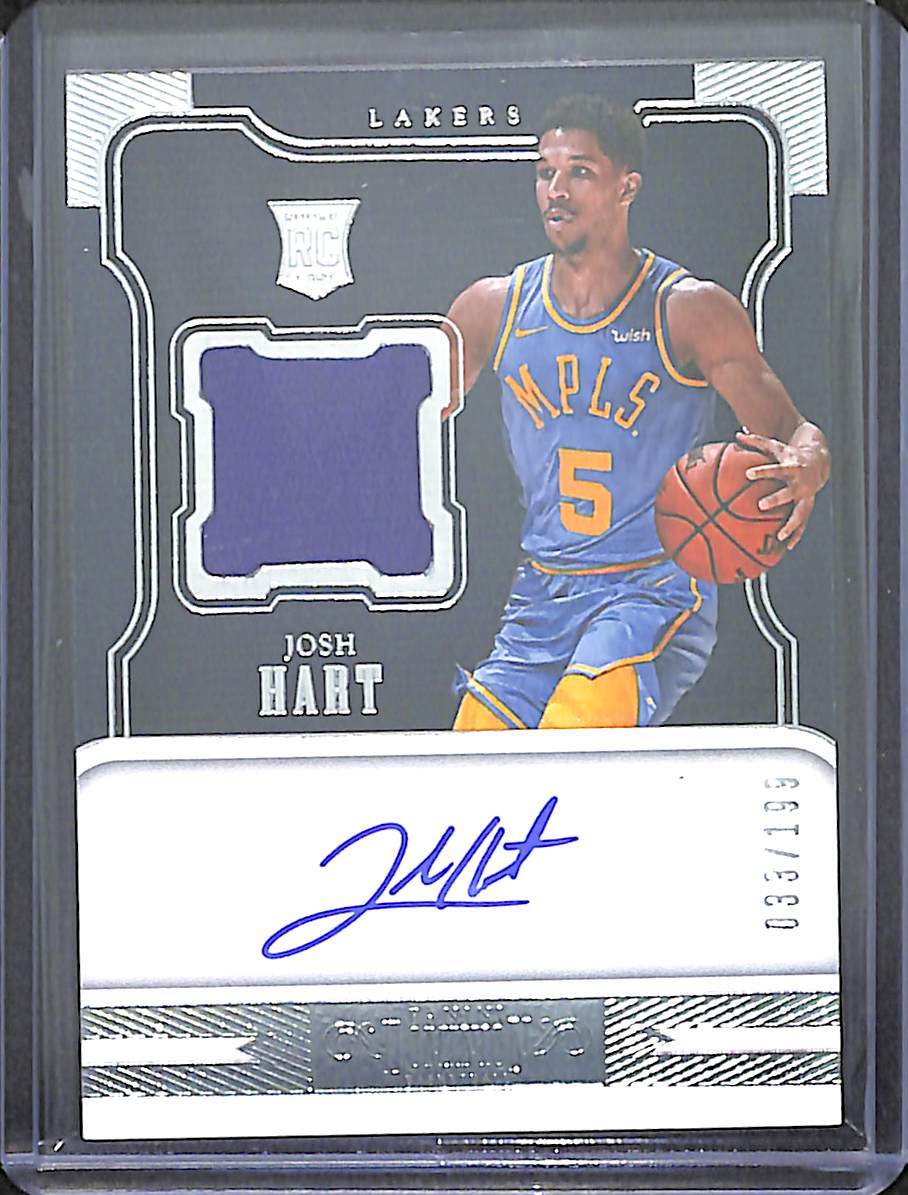 2017-18 Panini Dominion Rookie Autograph #146 Josh Hart No 33 of