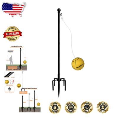 Deluxe Tetherball Game Set with Easy Installation - Fun for Kids & Adults