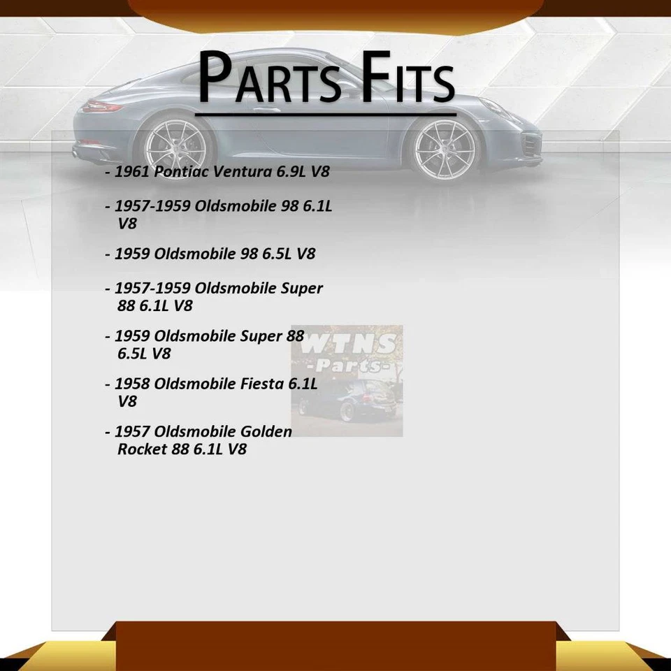 Kit de ligação de barra oscilante estabilizador frontal para Oldsmobile Toronado 6.6L 1977-1978 - Imagem 3 de 4