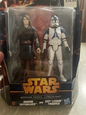 NEW Star Wars Mission Series Coruscant Anakin Skywalker 501st