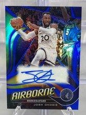 2019-20 Panini Chronicles JOSH OKOGIE Airborne Signatures BLUE /25 Auto