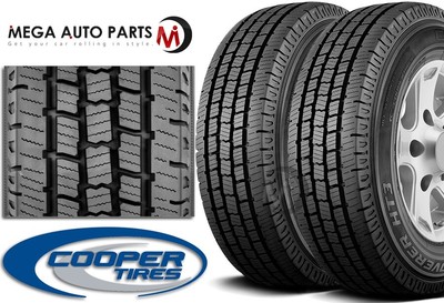 2 Cooper Discoverer HT3 LT 235/75R15 C Commercial Truck Pickup Van 50K ...