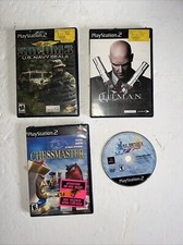 4 Playstation 2 Socom3 Chessmaster Whitman Fanal Fantasy’s ￼