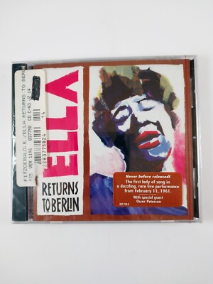 Ella Fitzgerald   Ella Returns To Berlin (CD, 1991) Verve   837 758-2 - Sealed