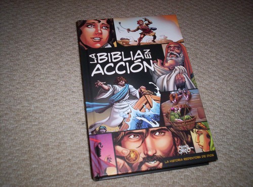 LA BIBLIA EN ACCION LA HISTORIA REDENTORA DE DIOS--ACTION BIBLE SPANISH--HC-2022