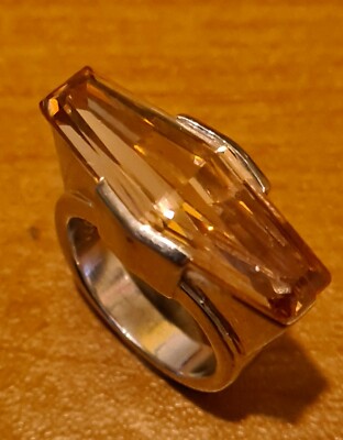   Ritter 1990 Schmetterling Champagner 925 Silber Oxid Gewicht 11,1g