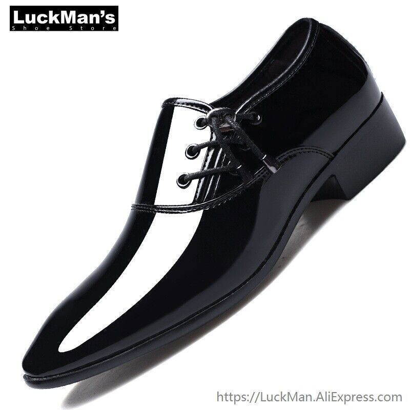Dress Shoes Men Oxford Faux Leather Men 