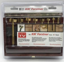 The KIK Forstner from TG Tools 8-Bits in Wood Case