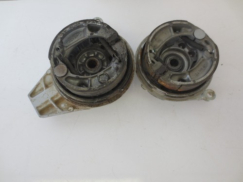 2003 Honda XR 80 Dirt Bike Used OEM Front Rear Brake Plate Backing Panel 