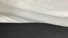 Tyvek sold by the meter white soft structure spunbonded fleece laminated with 15 mm fleece wadding!