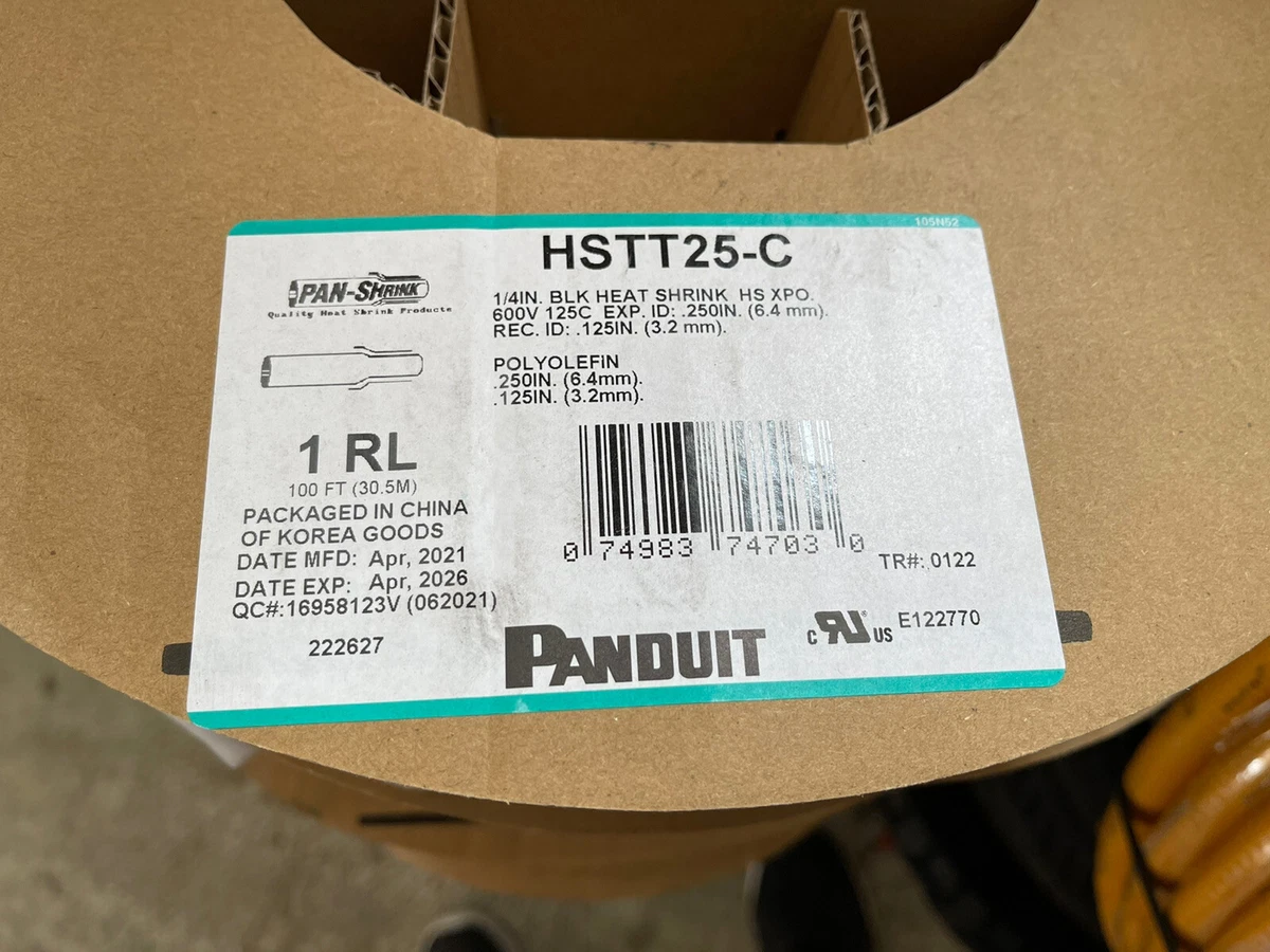 Panduit Industrial Electrical Heat & Black Sleeves for sale | eBay