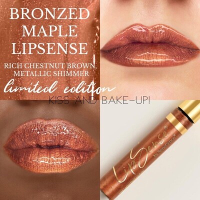 Lipsense Bronzed Maple Long Lasting Lip Color .20 fl oz Midi Size New & Sealed