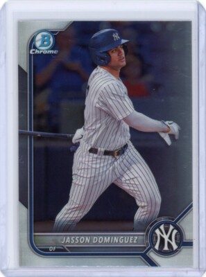 2022 Bowman Chrome Jasson Dominguez Prospect - New York Yankees
