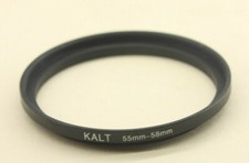 KALT 55mm-58mm Step Up Adapter Ring USED - Y518