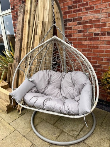 siena double egg chair