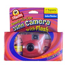 ShopRite Ready to Use 35mm Camera w/ Flash 27 Exposures New