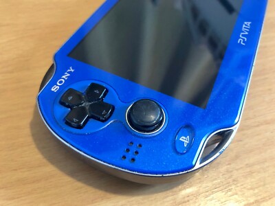 PS Vita PCH-1000 Sony Playstation Sapphire Blue Console