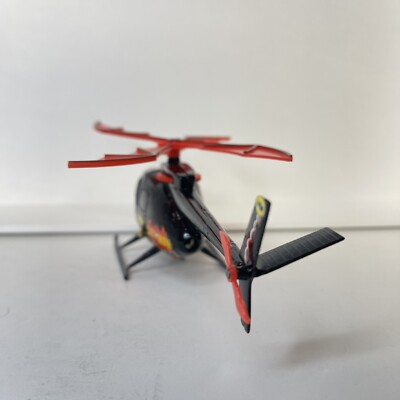 Vintage Corgi 925 Batcopter Diecast Helicopter Batman Figure Winch