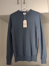 Ben Sherman Sweater - Small - NWT - 100 Cotton - Blue Shadow