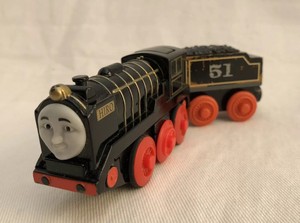 motorized wooden train engine