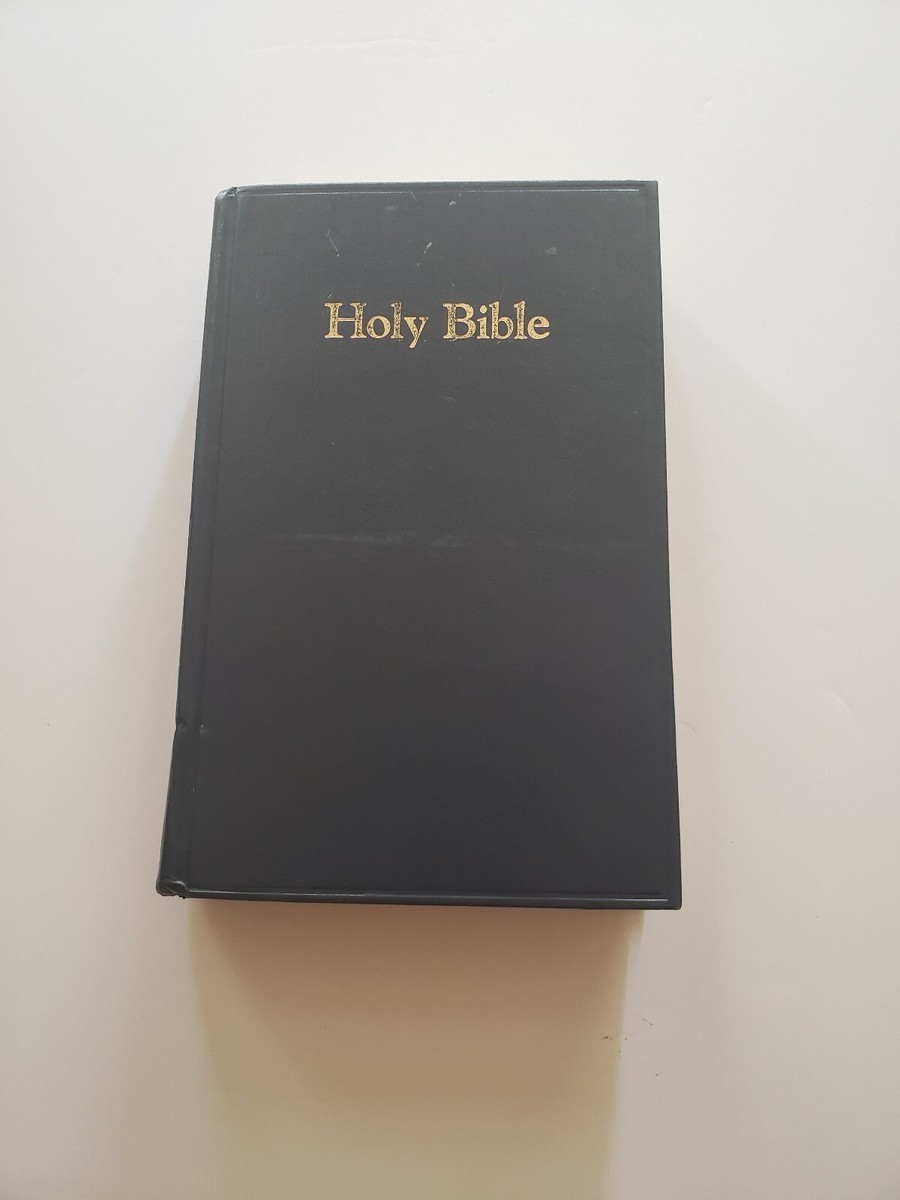 Blue hard back bible new King James Version 1982copyright