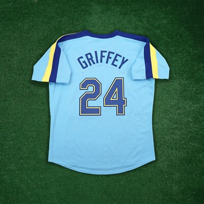 Ken Griffey Jr 1982 Seattle Mariners Men's Cooperstown Blue