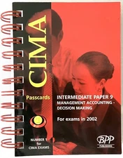 CIMA Management Accounting - Decision Making: Revision Cards P9 Exams Revise