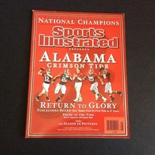 _2009 BCS Commemorative Issue Sports Illustrated Alabama Crimson Tide Magazine
