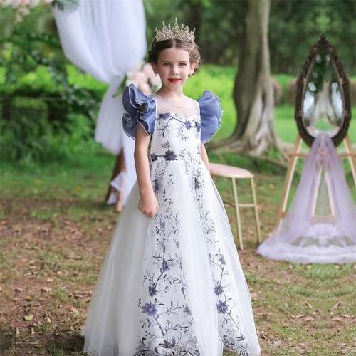 Flower Girls Party Dress Wedding Birthday Pageant Ball Gown Formal Prom Dresses - Picture 73 of 222