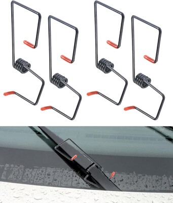 2/4 Pack Windshield Wiper Arm Pressure Spring Booster Suitable for All Vehicles